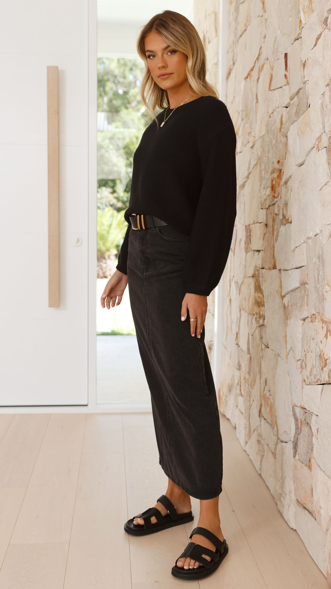 Carmel Knit - Black