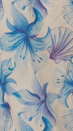 Bennie Scarf Top - Ocean Bloom