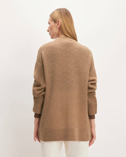 The Alpaca Oversized Cardigan | Tiger's Eye