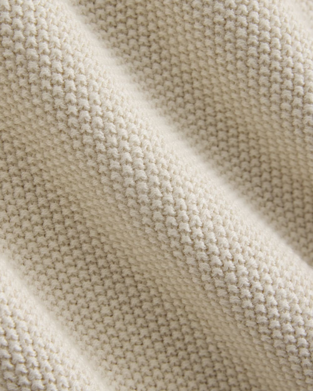 Seed Stitch Polo | Birch