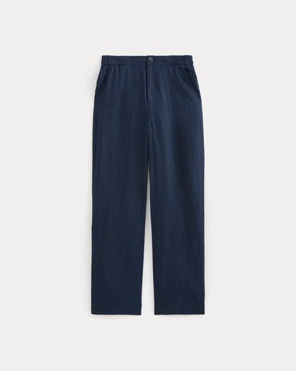 Linen Easy Pant 2.0 | Navy