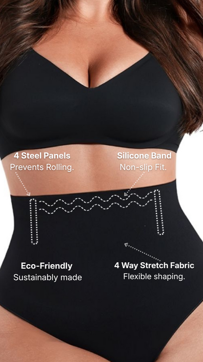 BZEZ Mid Fit Control Brief - Onyx