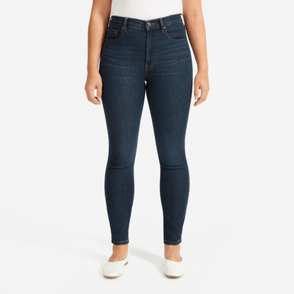 The Authentic Stretch High-Rise Skinny | Deep Indigo | 26.5" Inseam