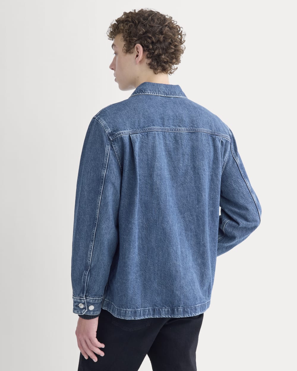 Denim Shacket | Deep Atlantic