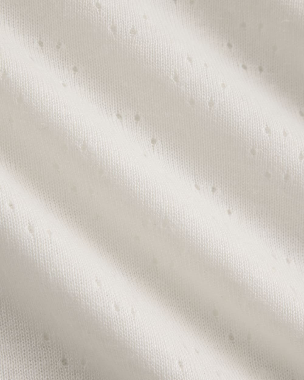 Lace-Trimmed Tank in Fine Linen | Bone
