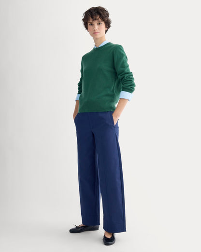Seamed Balloon Pant | Navy