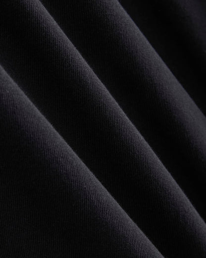 Relaxed Midweight Tee | Black
