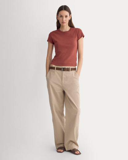 RetroSoft Cotton Crew | Henna Red