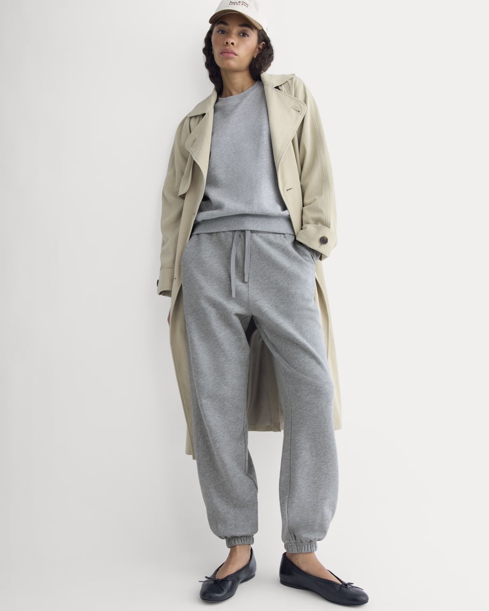 Lightweight Terry Jogger | Vintage Heather Grey
