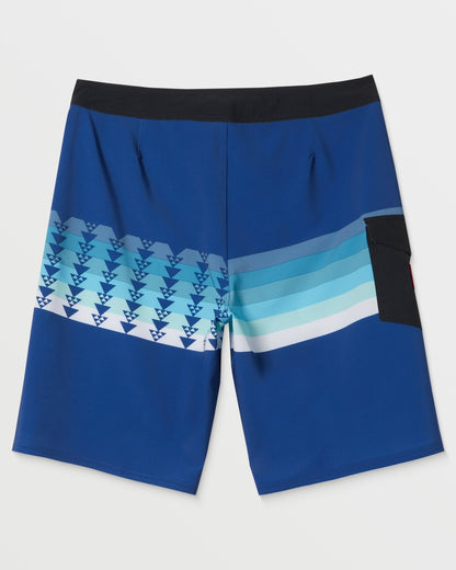 Surfsilk Hawaii Rockies 20" Boardshorts - Monaco Blue Print