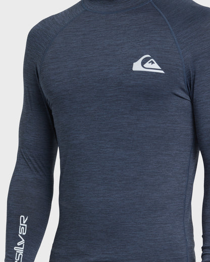 Everyday Upf 50 Long Sleeve Rashguard - Vintage Indigo Heather