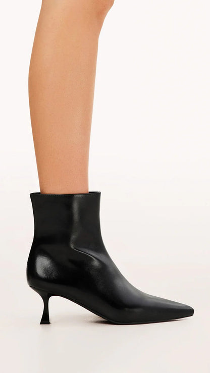 Carmella Boots - Black Shine