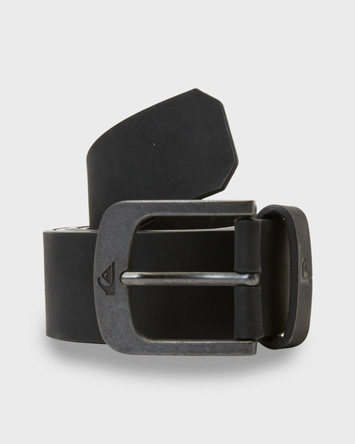 Main Street Belt - Black/Black