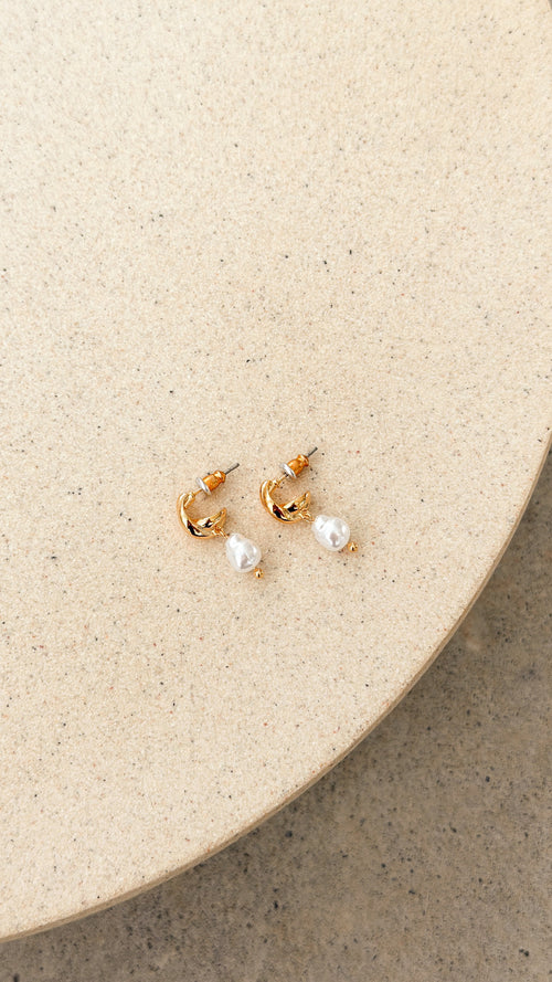 Abby Earrings - Gold