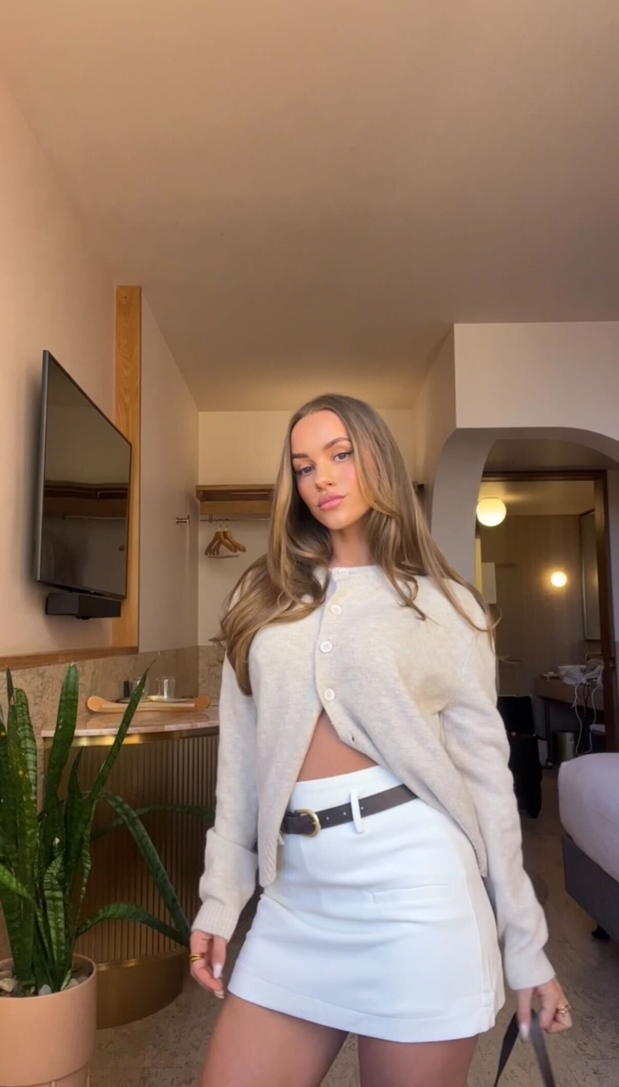Carinna Knit Jumper - Beige