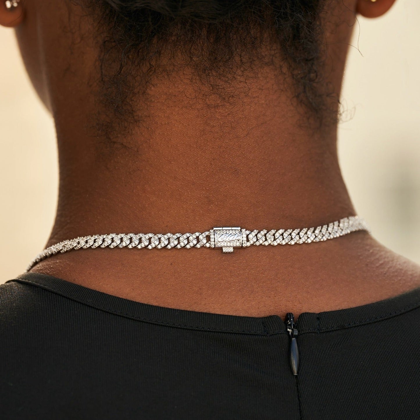Diamond Cuban Necklaces Bundle in White Gold