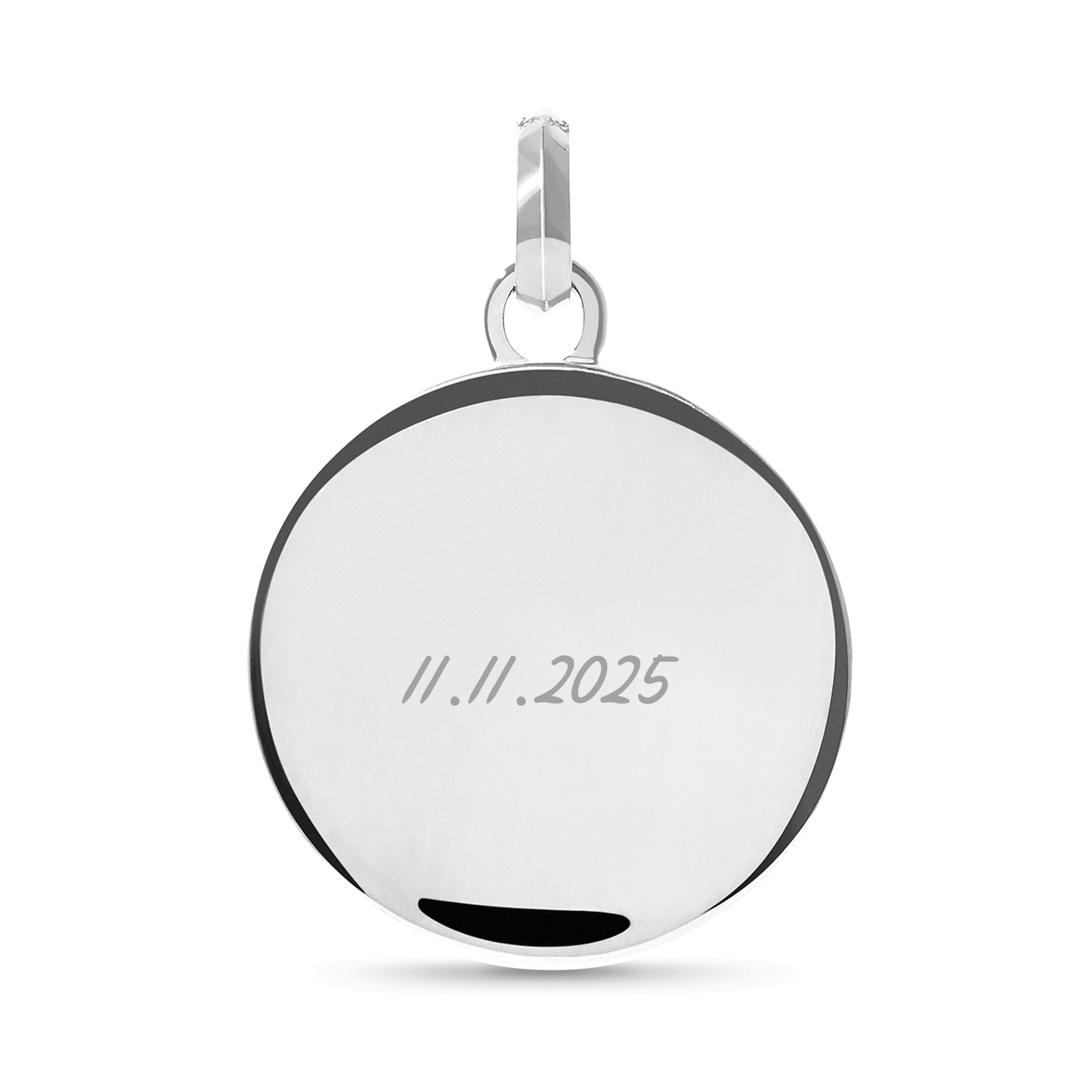 Traditional Zodiac Coin Necklace (Silver)