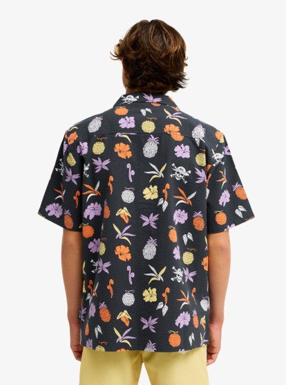 One Piece No Mi Short Sleeve Shirt - Phantom Opqs Gomu No Mi
