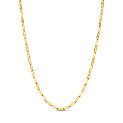 Written in The Sand Initial Necklace (Gold)