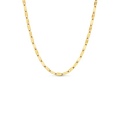 Written in The Sand Initial Necklace (Gold)