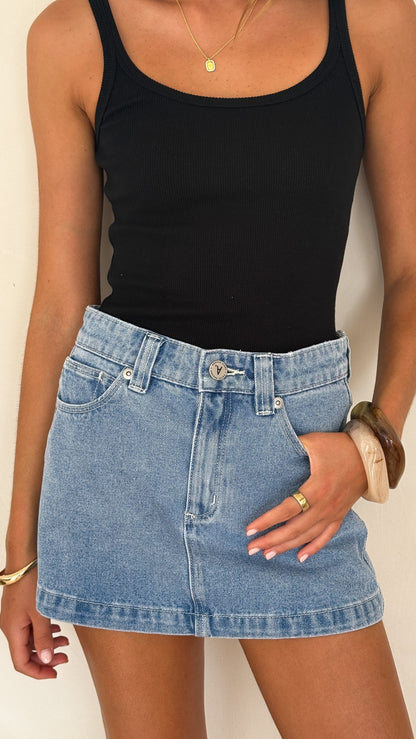 Abrand Aline Mini Skirt - Jordan