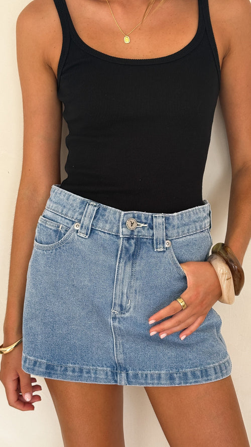 Abrand Aline Mini Skirt - Jordan