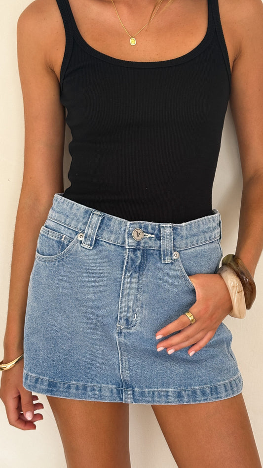 Abrand Aline Mini Skirt - Jordan
