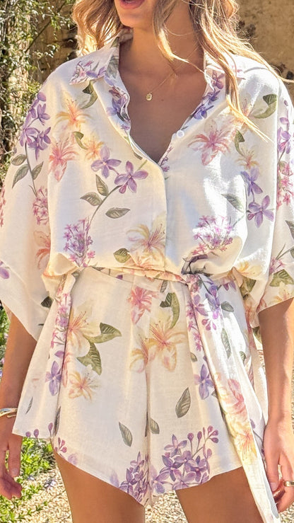 Bailin Playsuit - Botanical Bloom