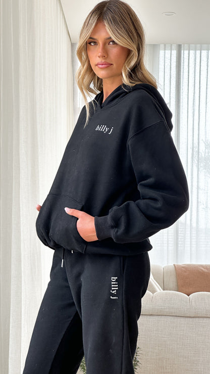 Billy J Trackie Pants - Black