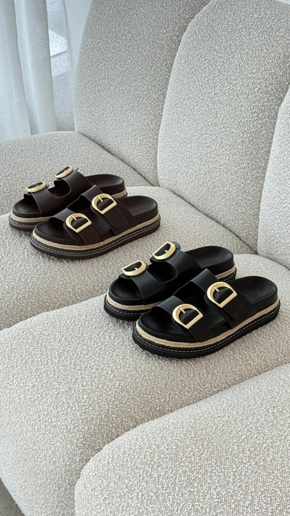 Anora Slide - Chocolate
