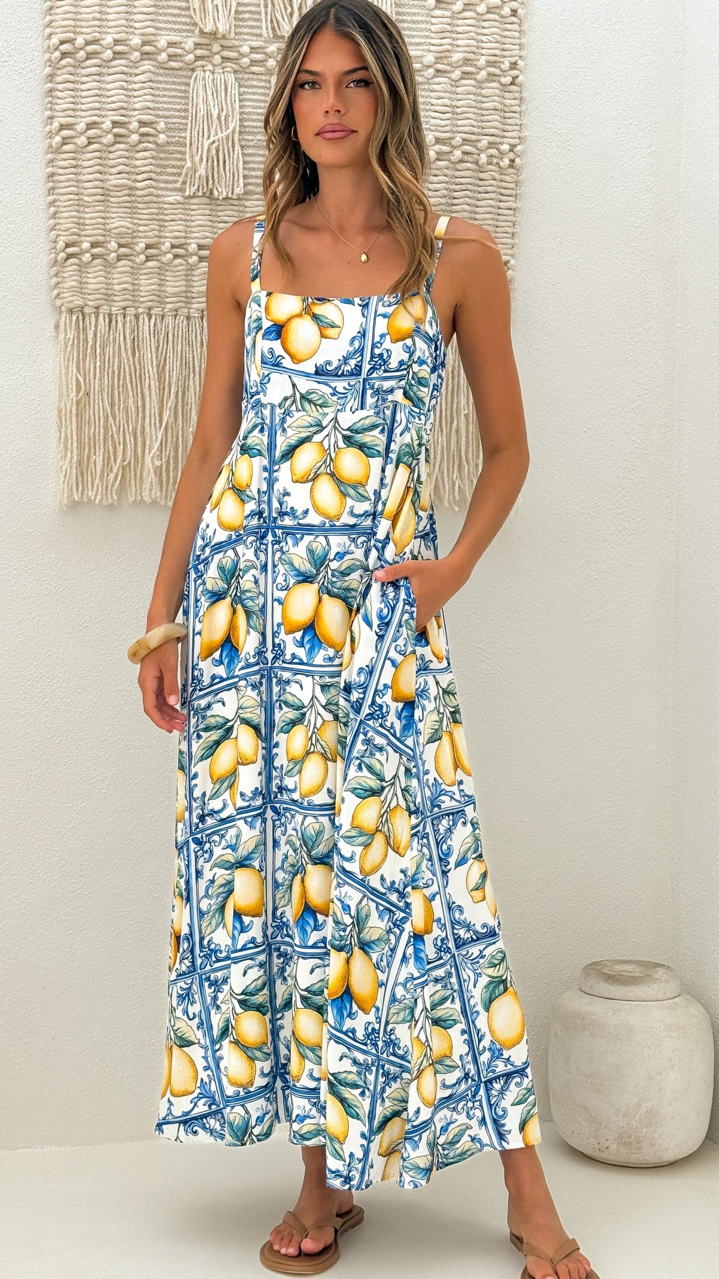 Belinda Jumpsuit - Summer in Sorrento