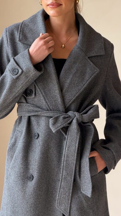 Aspen Coat - Charcoal