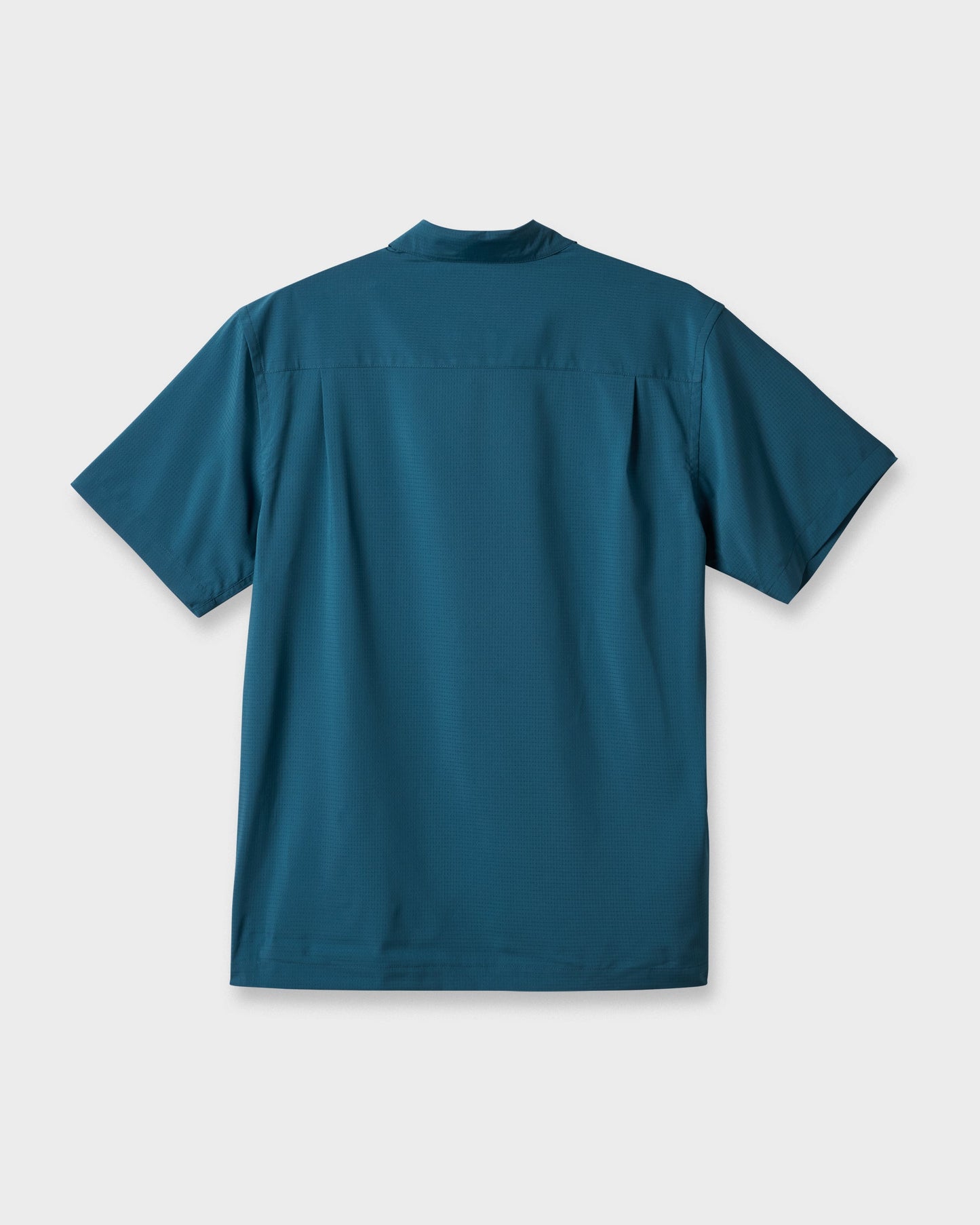 Chaser Short Sleeve Woven Shirt -  Real Teal