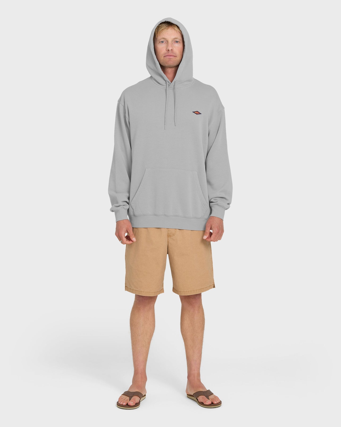 Saltwater Pullover Hoodie - Quarry