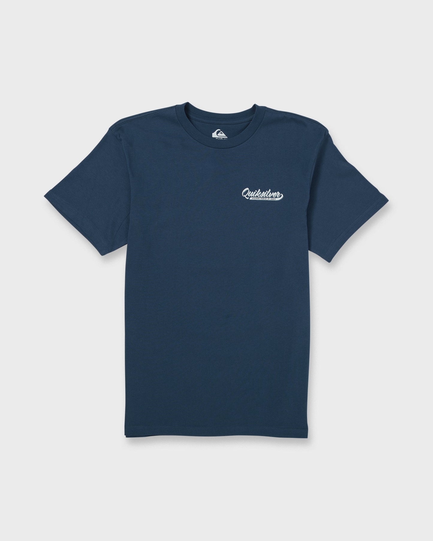 Thick To Thin Graphic Short Sleeve T-Shirt - Dark Denim