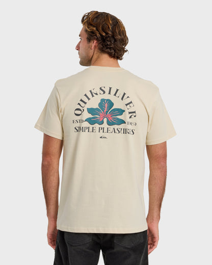 Pleasures Classic Short Sleeve T-Shirt - Bone White