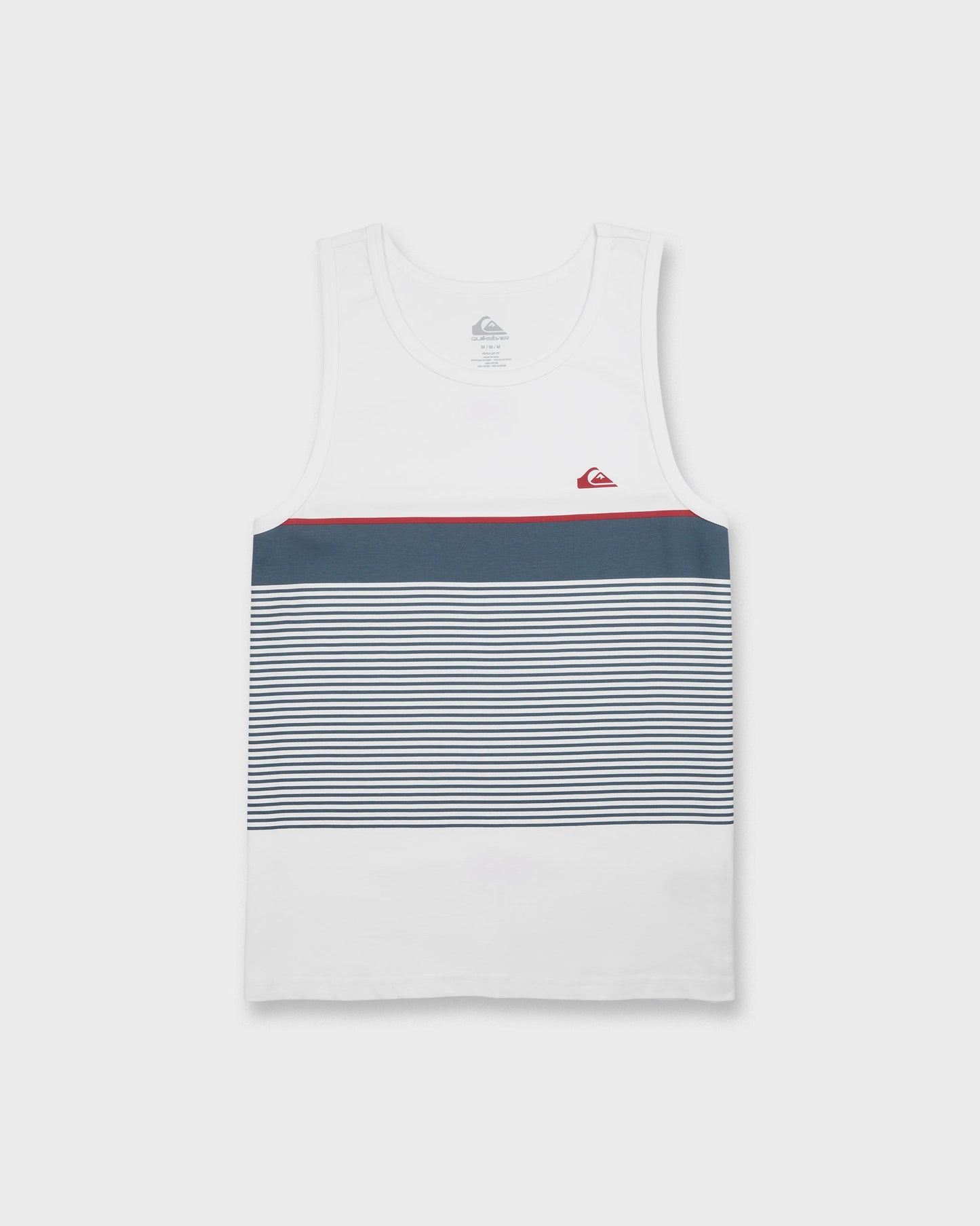 Tijuana Stripe Tank Top - White