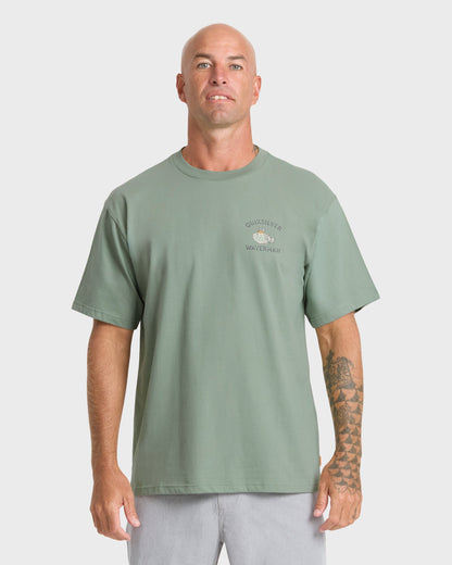 Waterman Mai Tai Time Short Sleeve T‑Shirt - Lily Pad