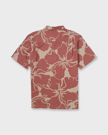 Waterman Bay Breeze Short Sleeve Shirt - Marsala