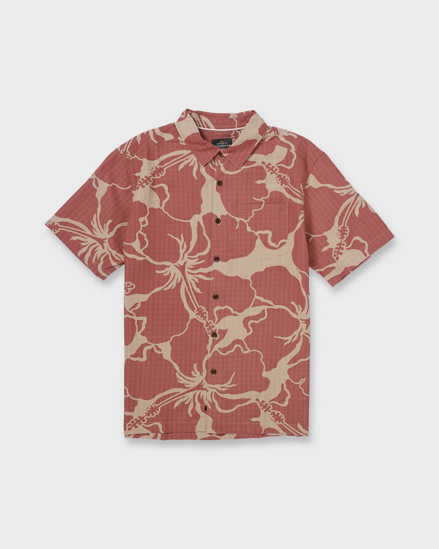 Waterman Bay Breeze Short Sleeve Shirt - Marsala
