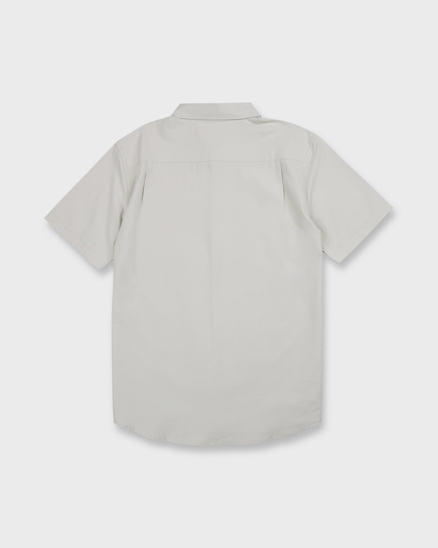 Shore Break Classic Short Sleeve Woven Button-Up Shirt - Micro Chip