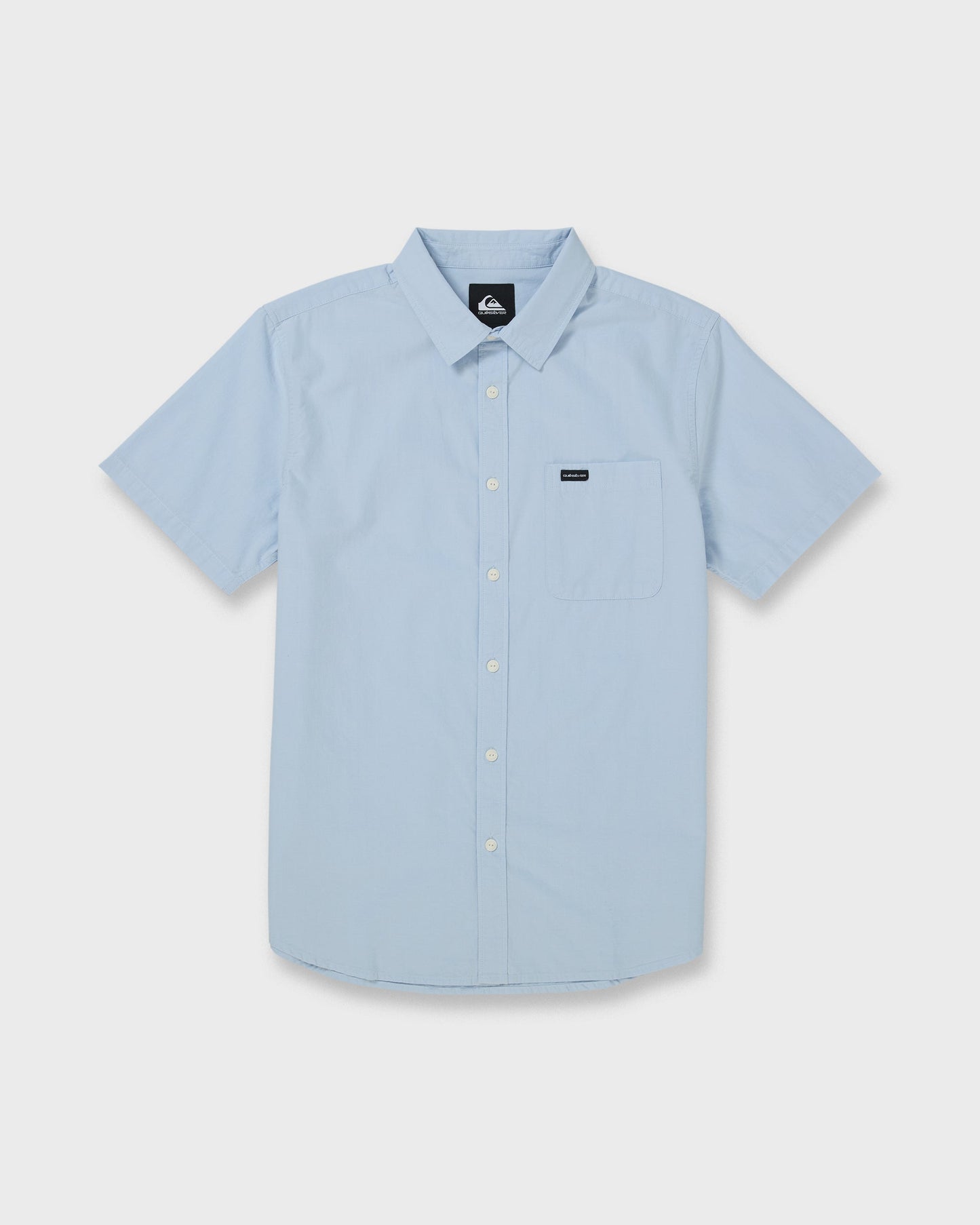 Shore Break Classic Short Sleeve Button-Up Shirt - Skyway