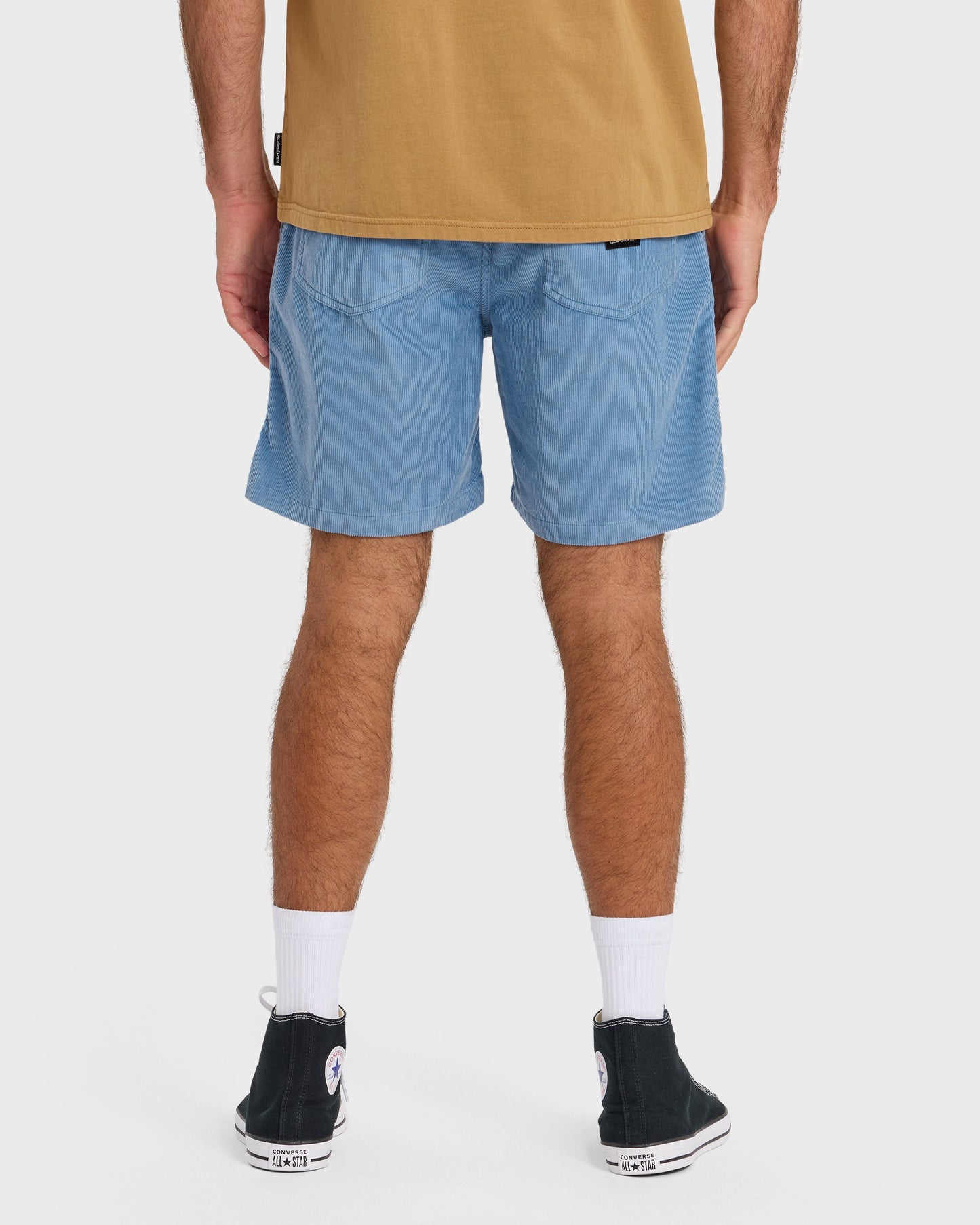 Taxer Cord 18" Elastic Waist Shorts - Riviera