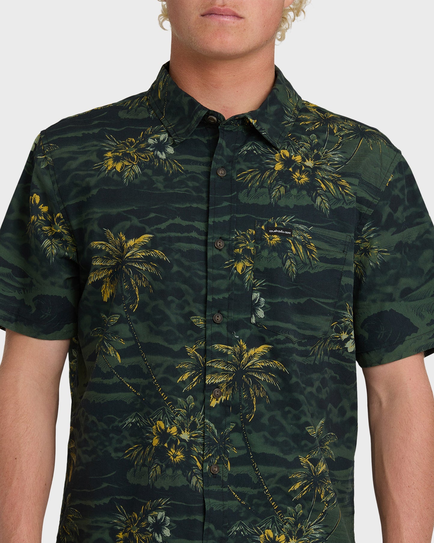 Sundown Stretch Classic Short Sleeve Shirt - Anthracite