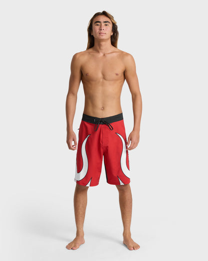 Mercury Trident 21" Boardshorts - Salsa