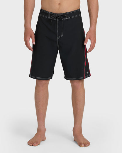 Mercury Gravity 21" Boardshorts - Black