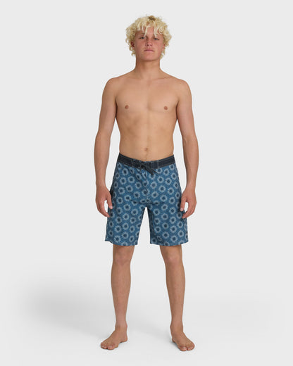 Ocean Mayhem 19" Boardshorts - Dark Denim