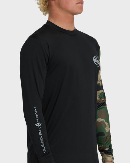 HI Everyday UPF 50 Long Sleeve Surf Shirt - Camo