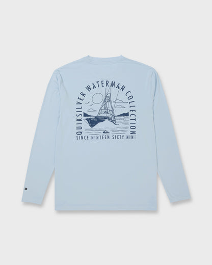 Waterman Cool Breeze UPF 50 Long Sleeve Surf Shirt - Skyway