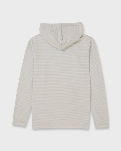Alamitos Jacquard Stripe Pullover Hoodie - Micro Chip